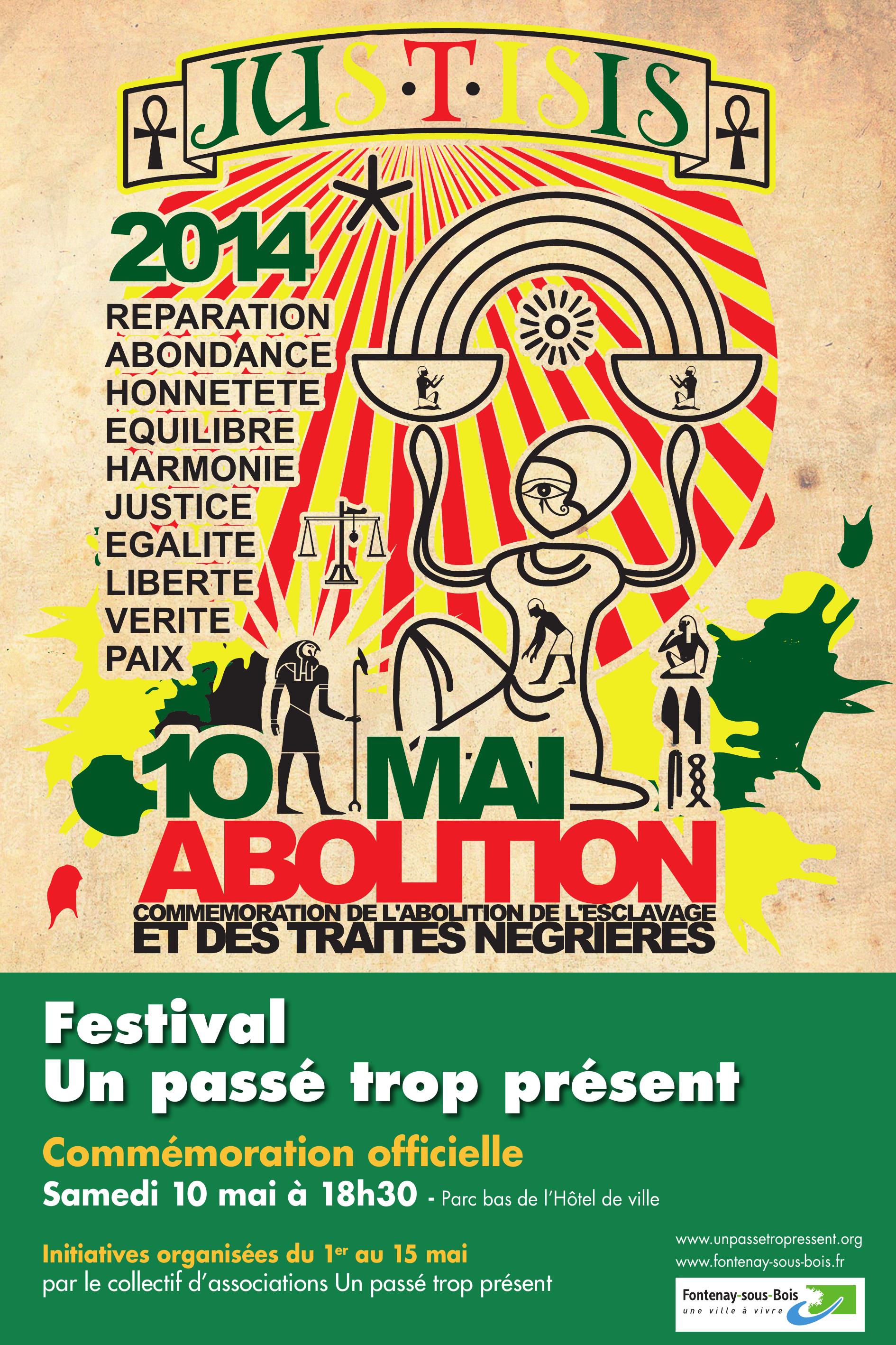 Affiche 2014 · JUSTISIS
